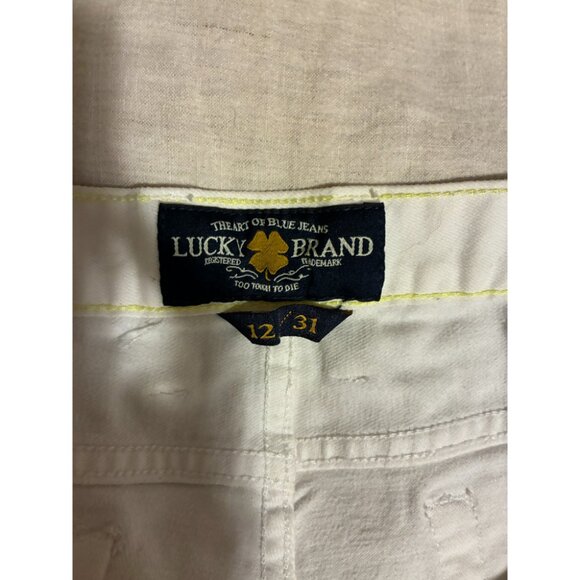 Lucky Brand Riley Shorts in White size 12/31 - Picture 3 of 8